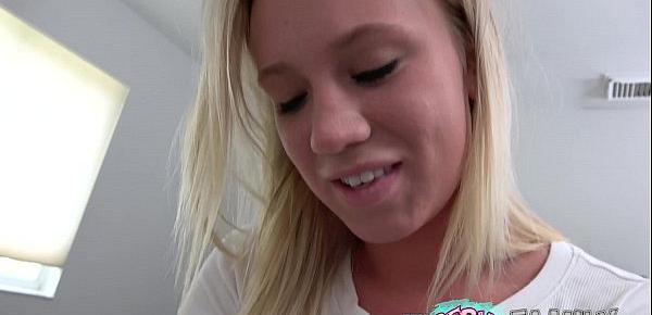  Squishy Blonde Step Sister Manipulated for Sex - Bailey Brooke -